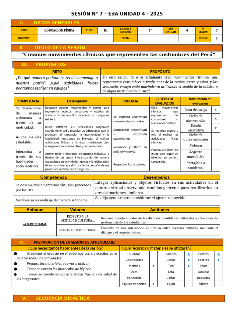 Sesión 7 Eda - Unidad 4 Iii - 1° | PDF