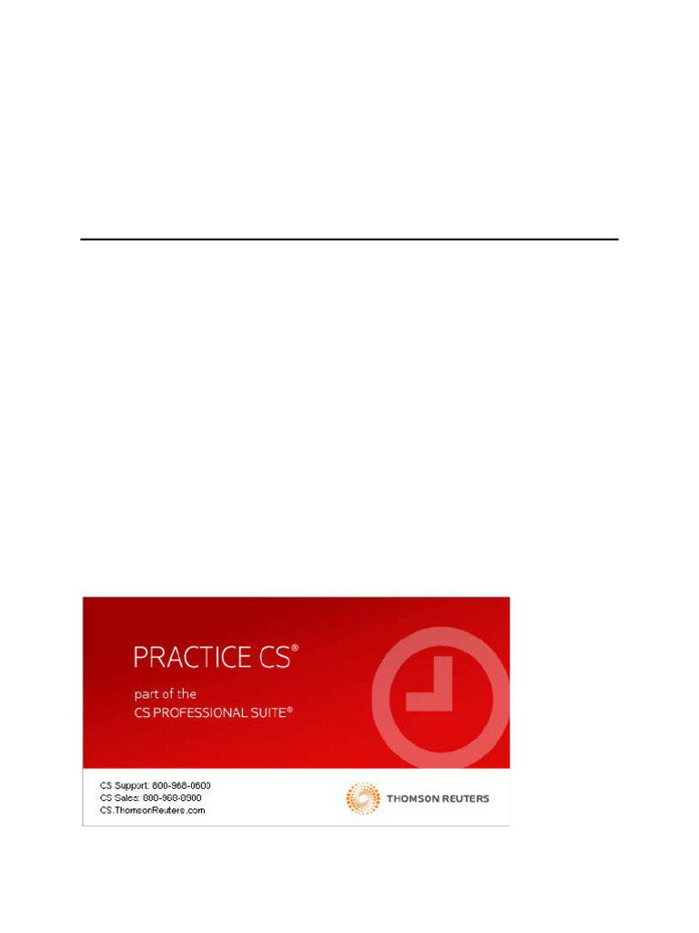 Practicecs Sample Reports | PDF