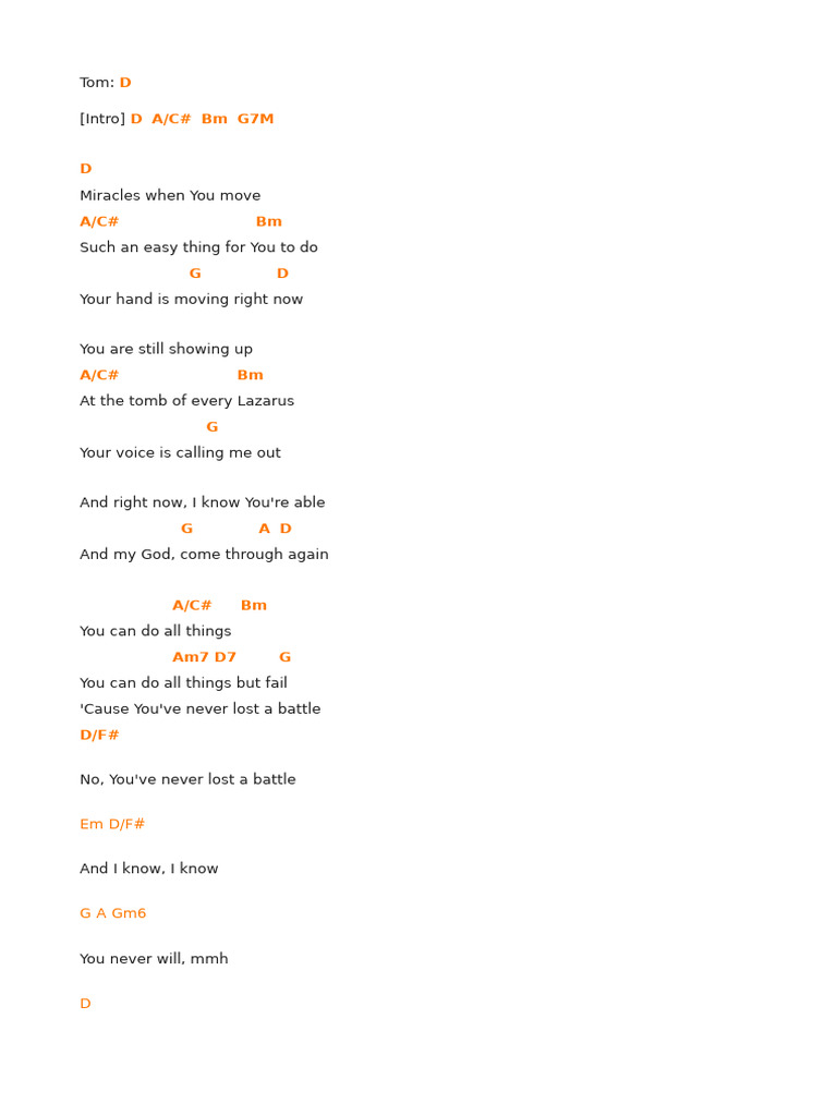 Cifra Never Lost Cece Winans 2 Pdf