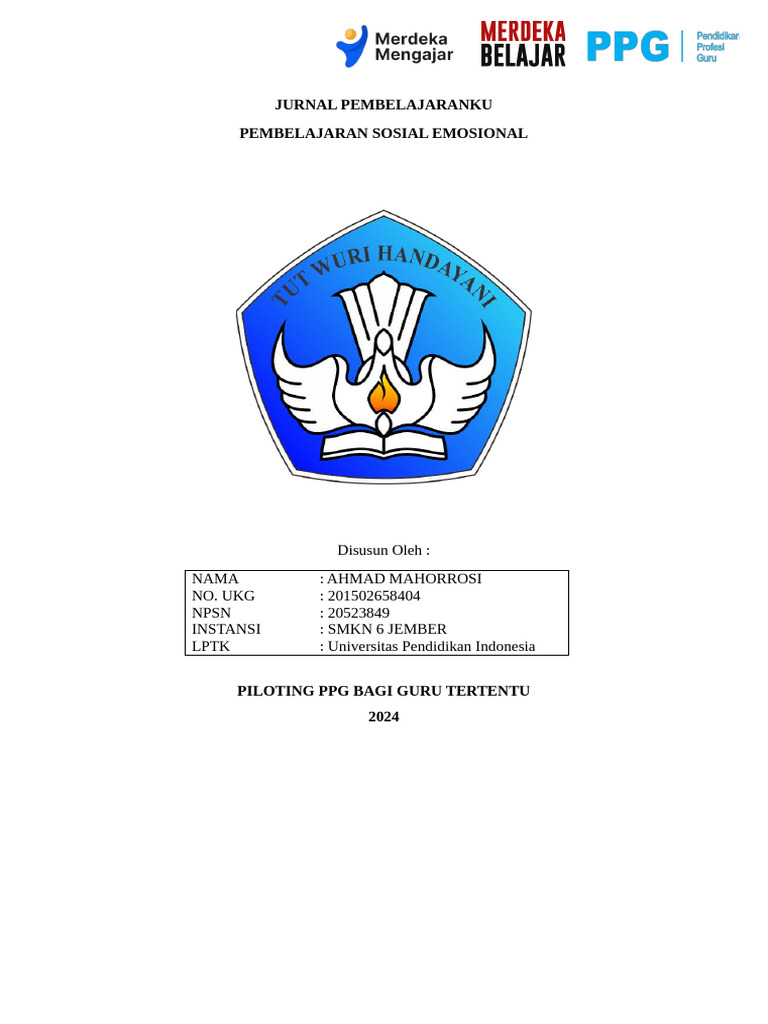 Contoh Jurnal PSE yang Efektif dan Mudah Dipahami