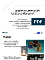 MEMS Based Instrumentation For Space Research