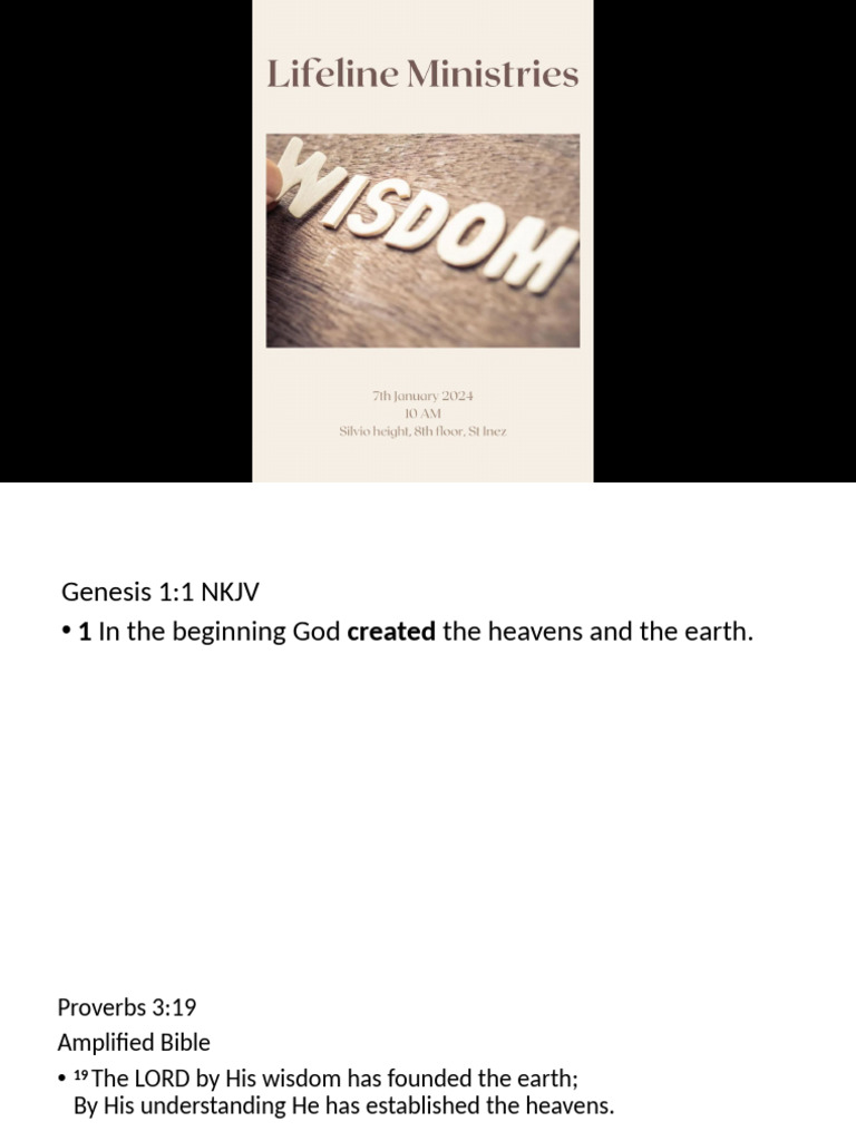 Wisdom | PDF