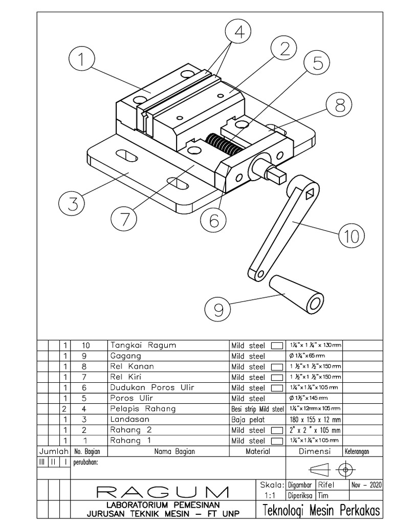Ragum Job Sheet | PDF