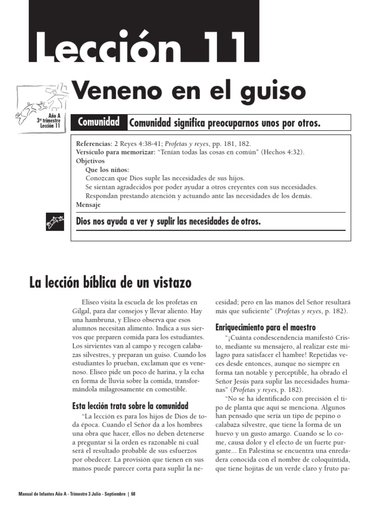 11 Lección 11 | PDF