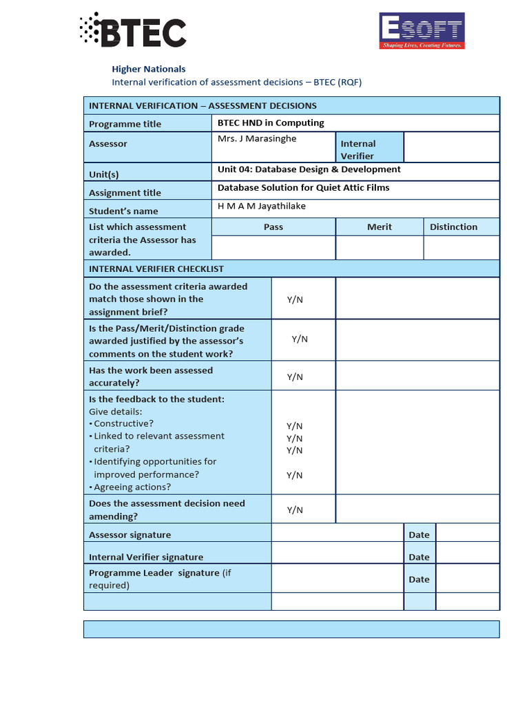 DB Assigment PDF | PDF