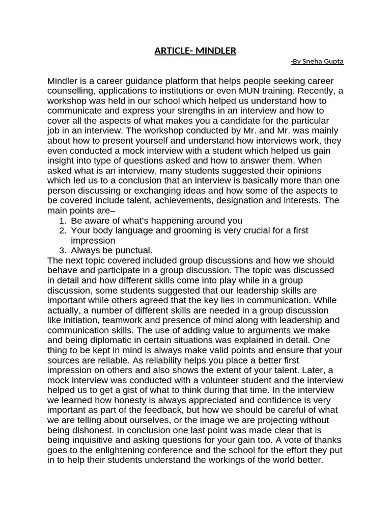 ARTICLE | PDF