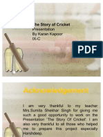 Thestoryofcricket2 100817085504 Phpapp01