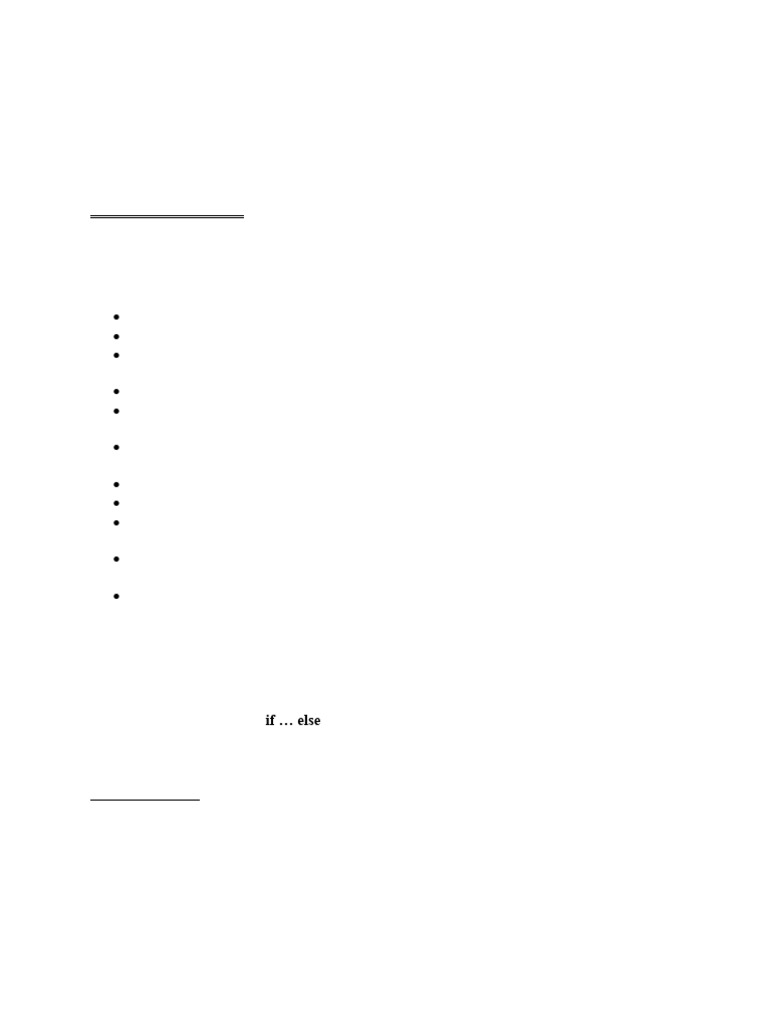 Python Module-2 | PDF