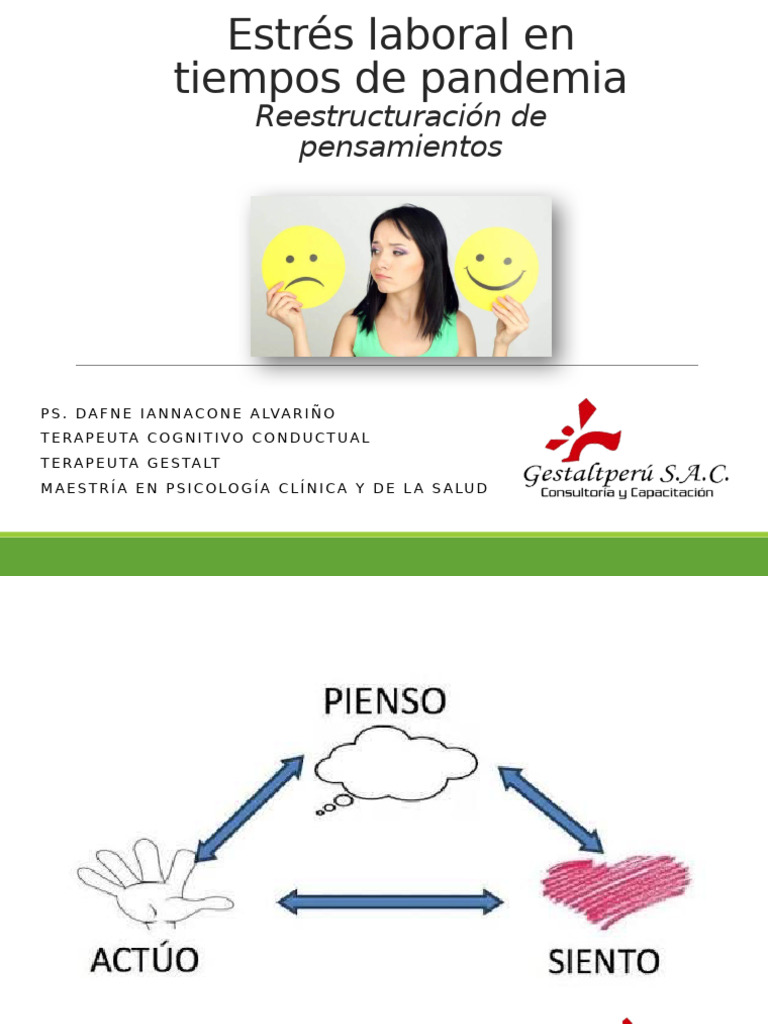 Estrés Laboral en Tiempos de Pandemia | PDF
