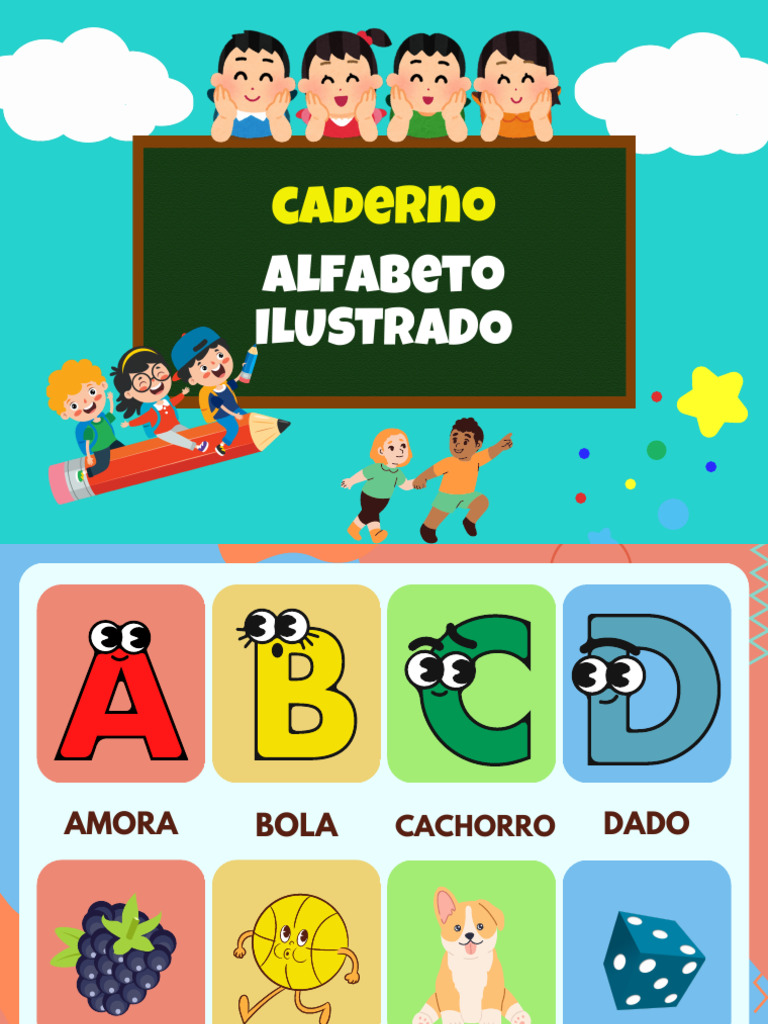 Caderno Alfabeto Ilustrado | PDF