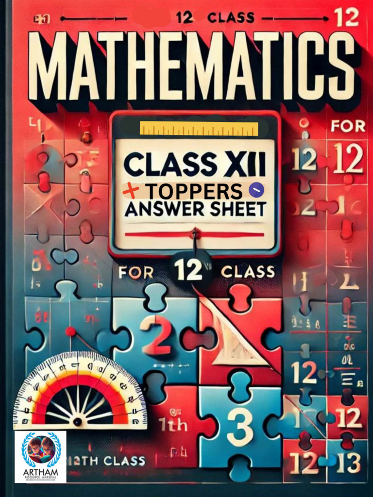 CBSE Class 12 Mathematics Toppers Answer Sheet | PDF