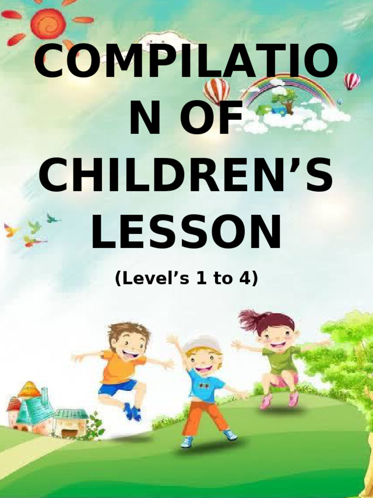 Children's Lessons: Levels 1-4 Guide | PDF