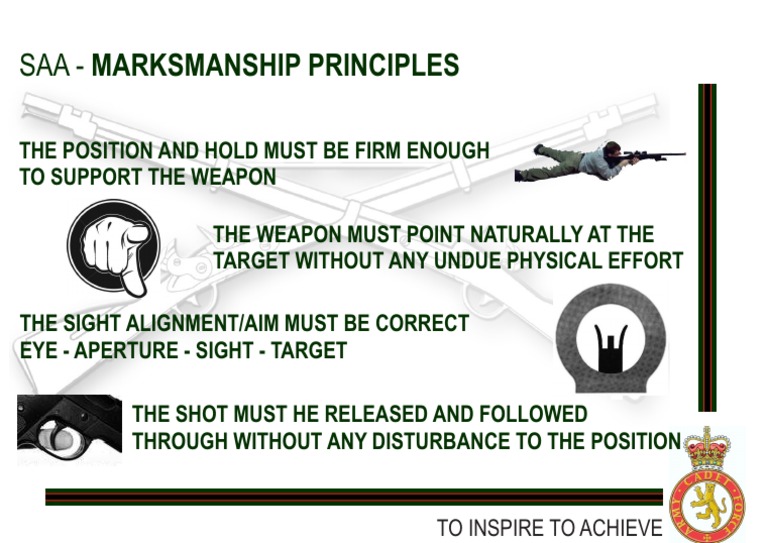 Four Principles of Marksmanship | PDF