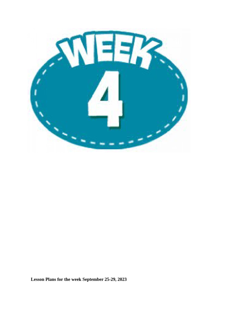 Week 4 | PDF