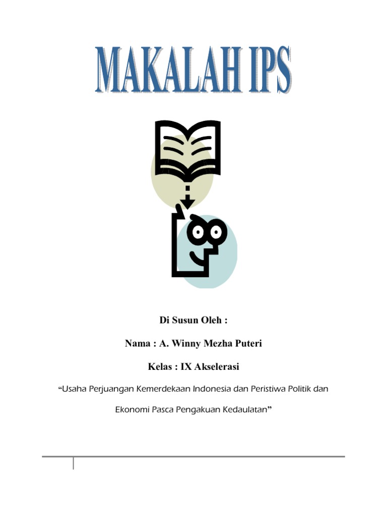 Contoh Makalah Ips Kelas 8 Contoh Makalah