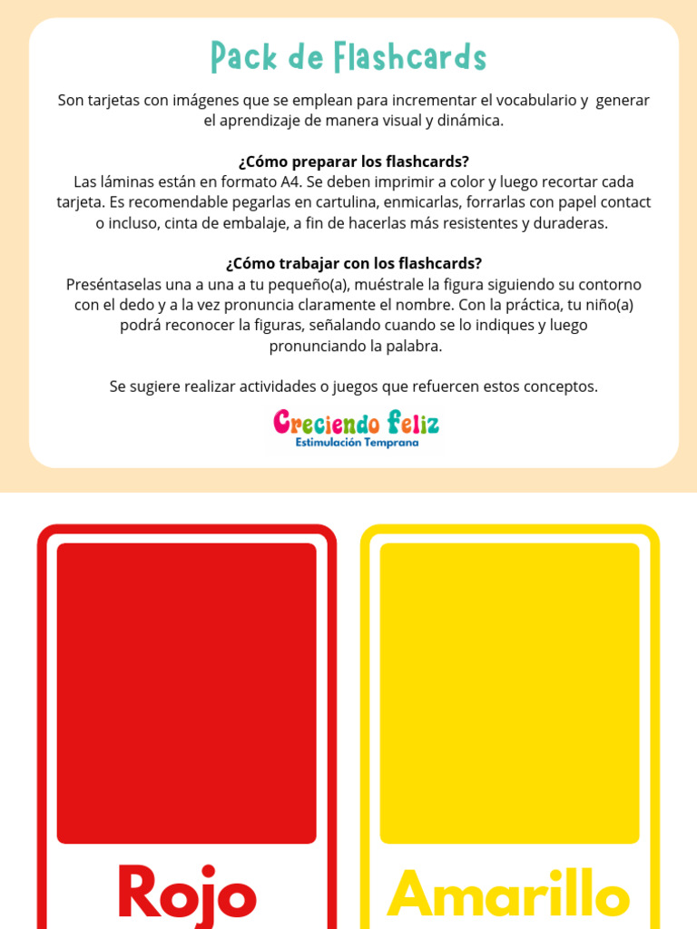 Pack de Flashcards | PDF