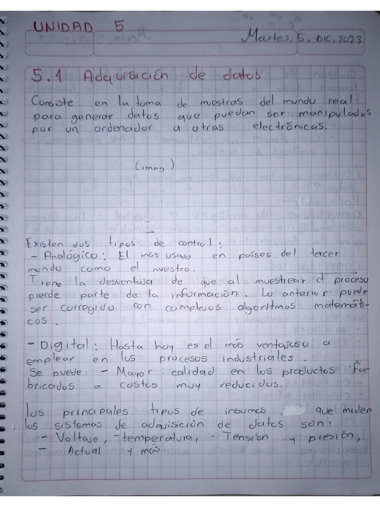Instrumentación U5 Apuntes | PDF