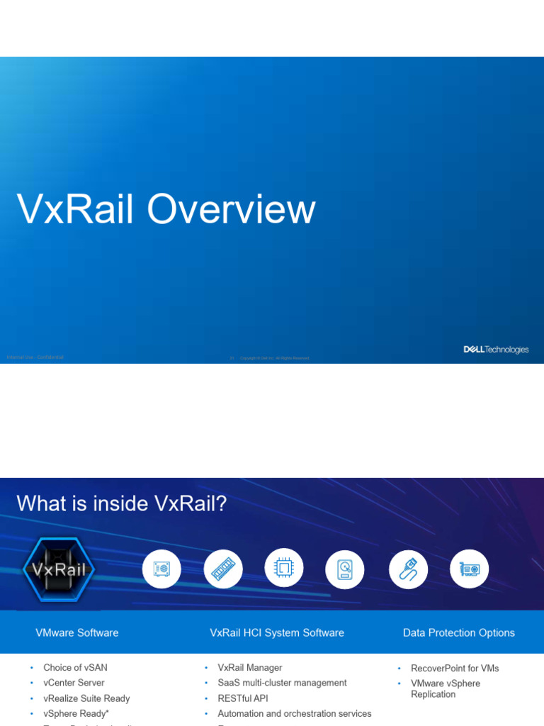 Vxrail Overview | PDF