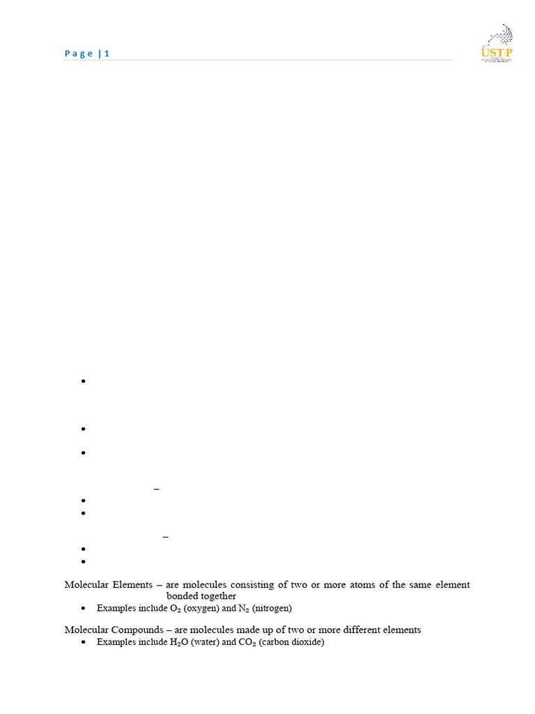 Module 9 Molecules Ions Pdf