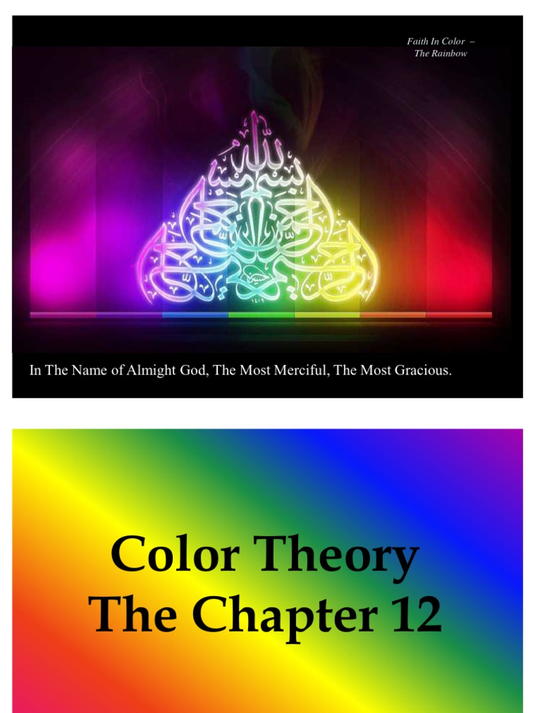 Understanding the Primary Colour Wheel | PDF