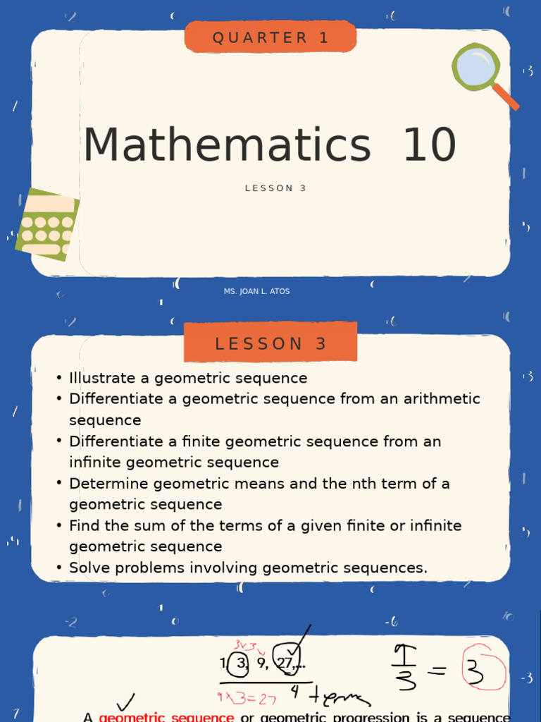 3 - Math 10 | PDF