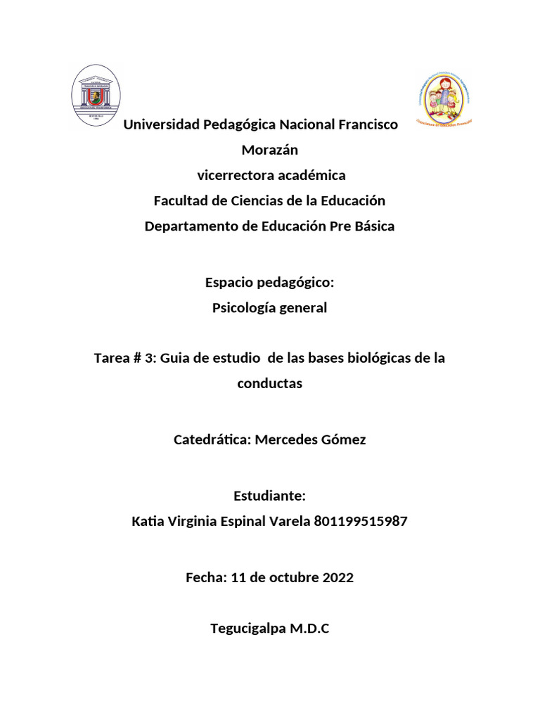 Bases biológicas de la conducta humana | PDF | Sinapsis | Neurona