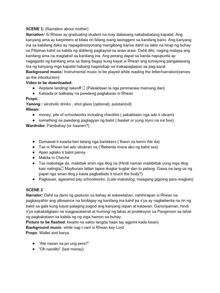 Role Play Pdf