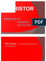 Memristor Presentation