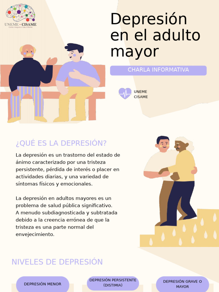 Depresión en Adultos Mayores | PDF