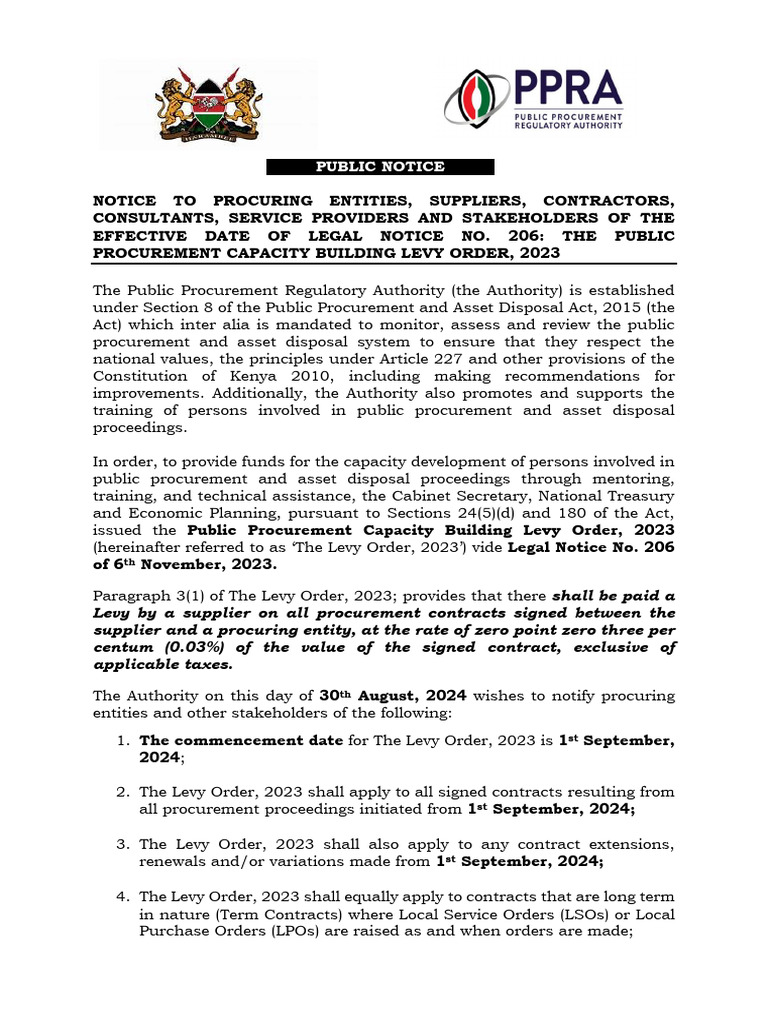 Public Notice | PDF