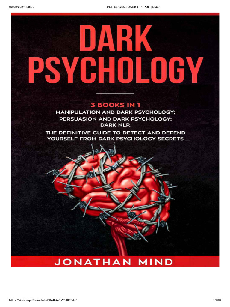 PDF Translate - DARK-P 1.PDF - Sider | PDF