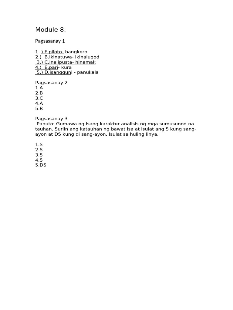Module 8 | PDF