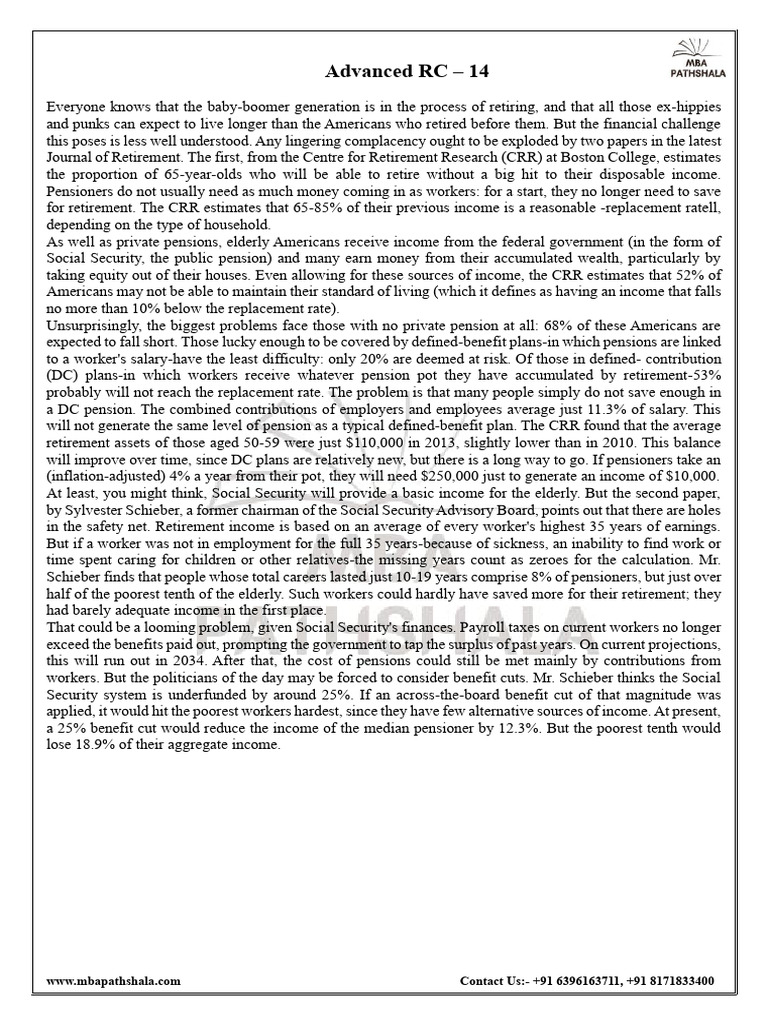 Advanced RC - 14 | PDF