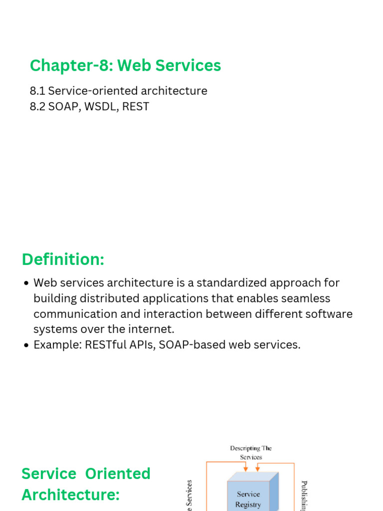 Chapter-8 Web Services | PDF