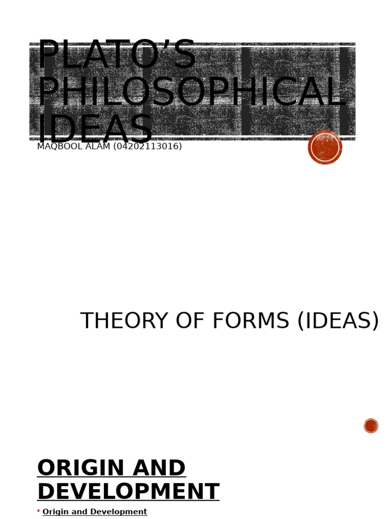 Plato's Theory of Forms and Ideal State | PDF | Plato | Reality