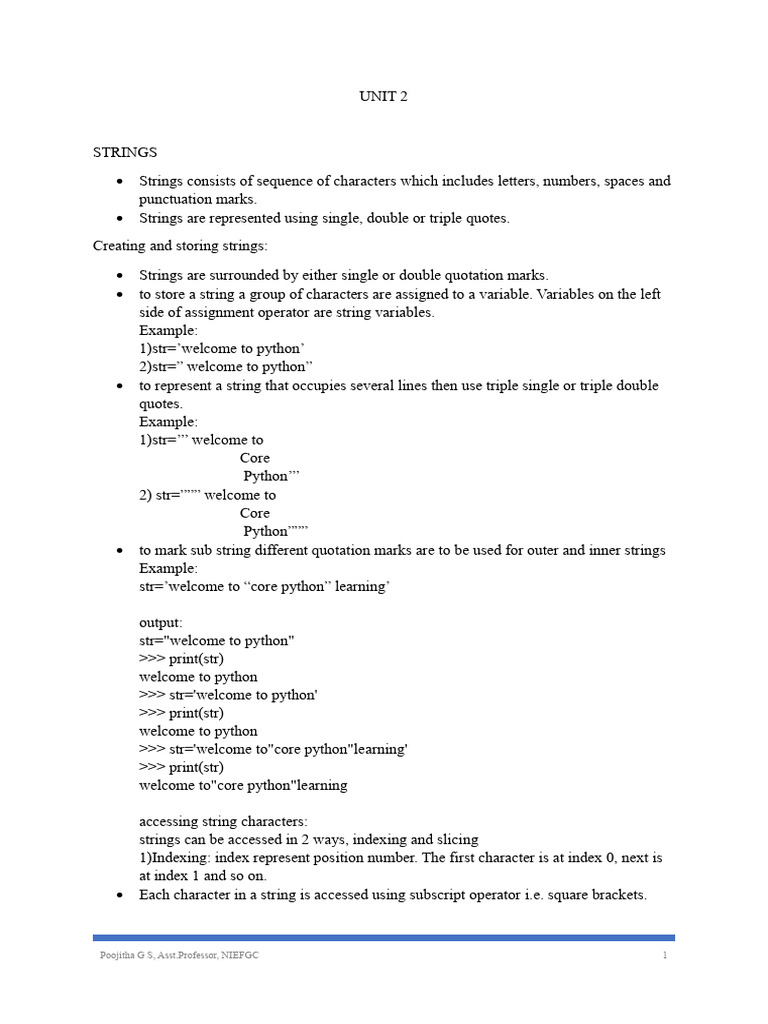 Unit 2 | PDF