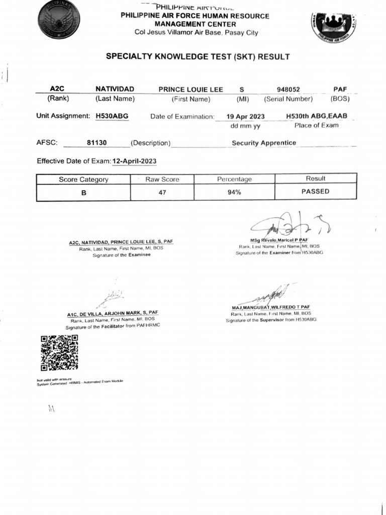 Tab F General Promex and SKT | PDF