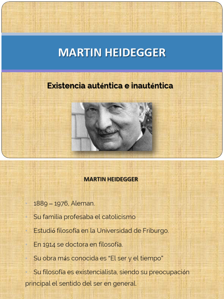 3.3. Martin Heidegger | PDF