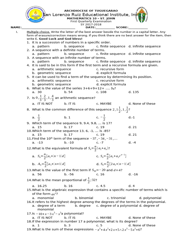 Math 10 Pdf