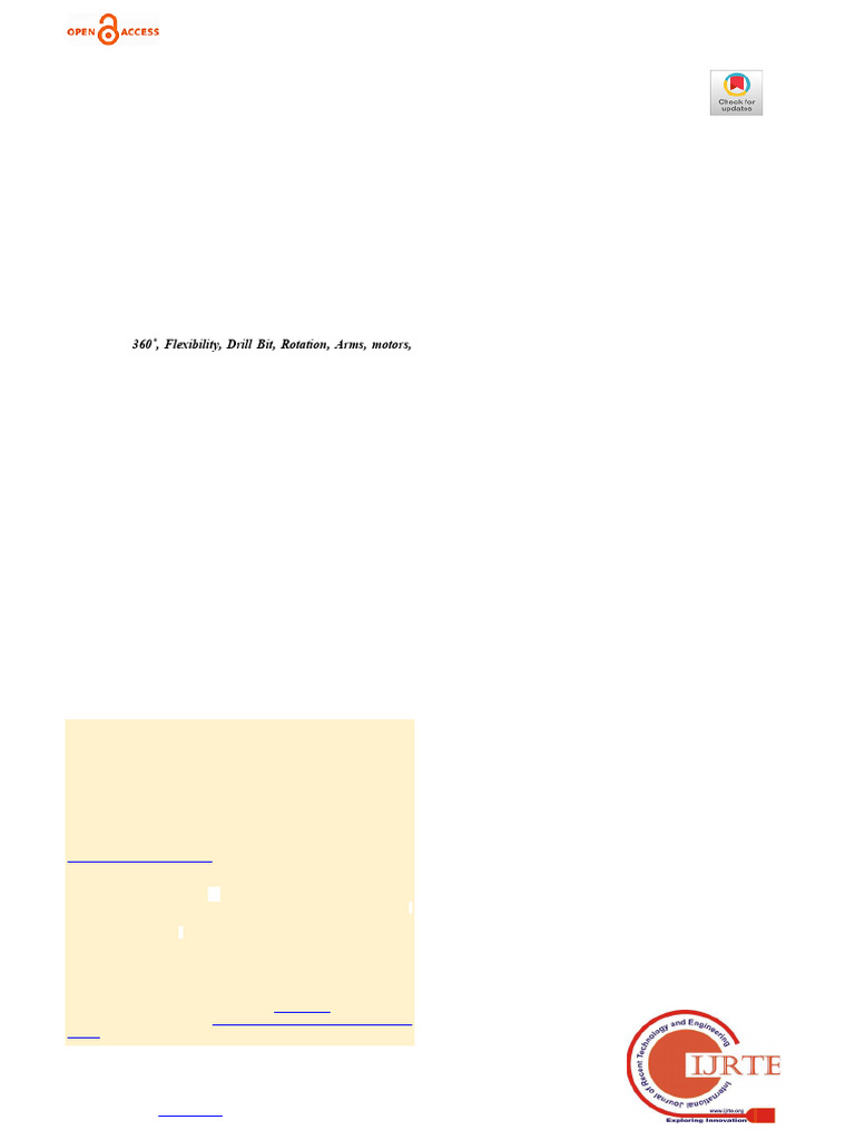 360 Degree Flexible Drilling Machine | PDF