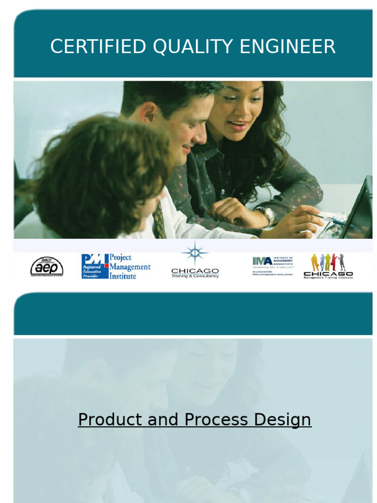 CQE - Product and Process Design 1 | PDF