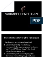 Variabel Penel