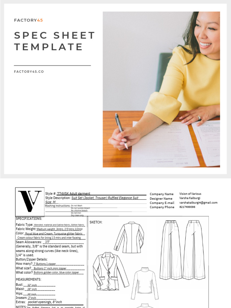 m1w3 Spec Sheet Template - PDF 20240912 115259 0000 | PDF