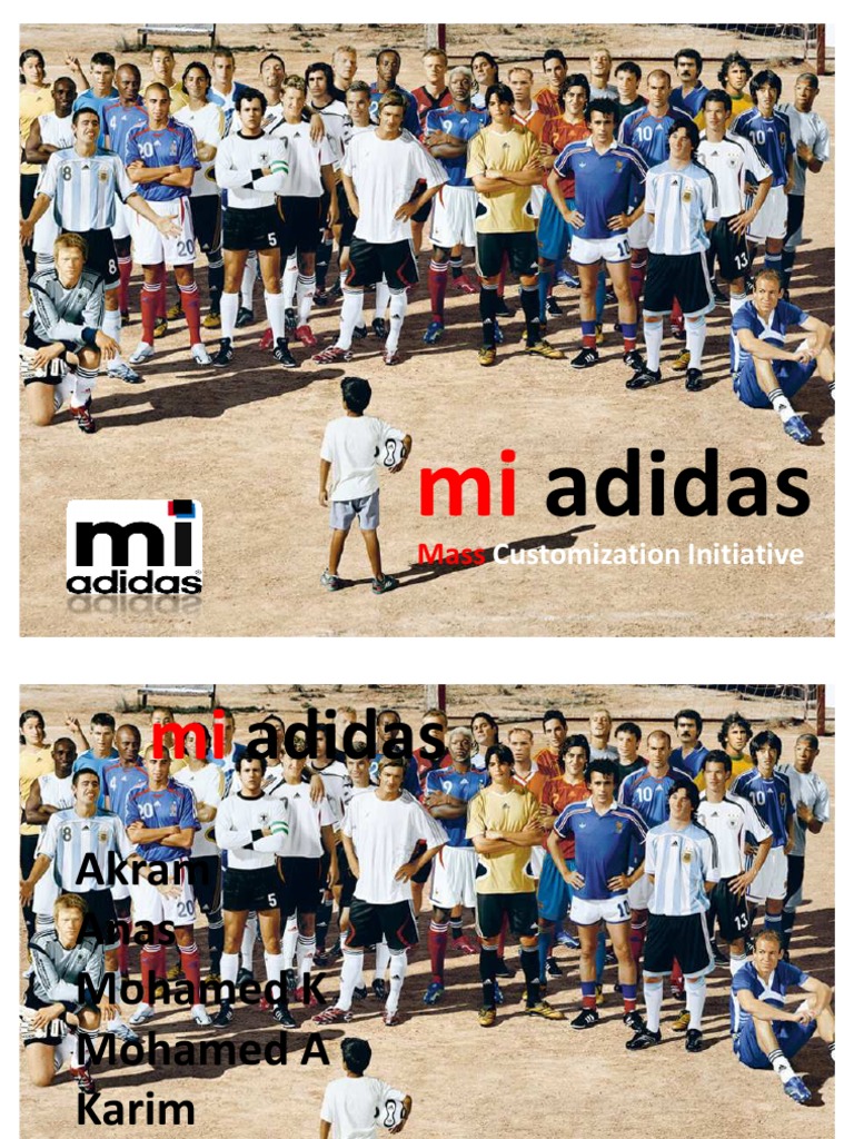 The Mi Adidas Mass Customization Initiative Case Study Adidas Competition