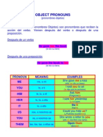 Object Pronouns