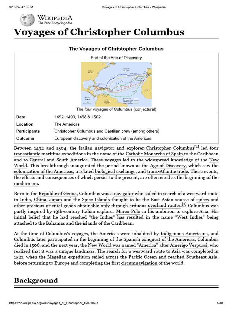 Image Result For Christopher Columbus Biography Nationality Voyages Ships Route