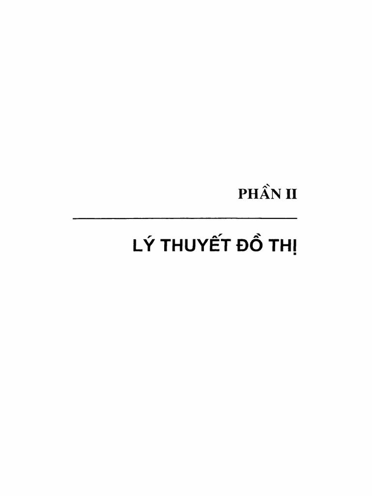 Ly Thuyet Do Thi - Nguyenducnghia | PDF