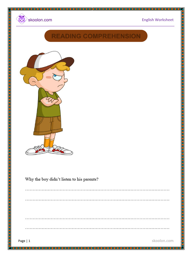 G3 English Reading Comprehension Bad Company 606 | PDF