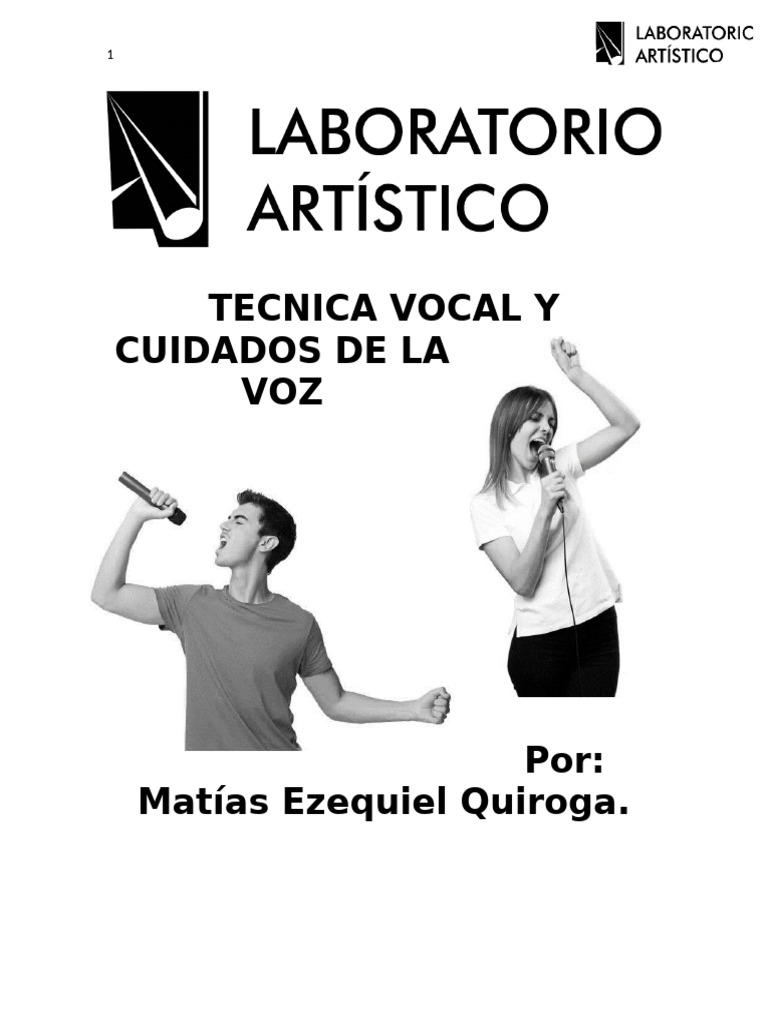 Tecnicas y Cuidados de La Voz | PDF