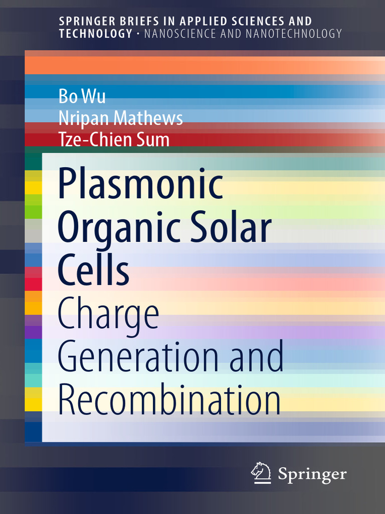 Plasmonic Organic Solar Cells - Charge Gen | PDF